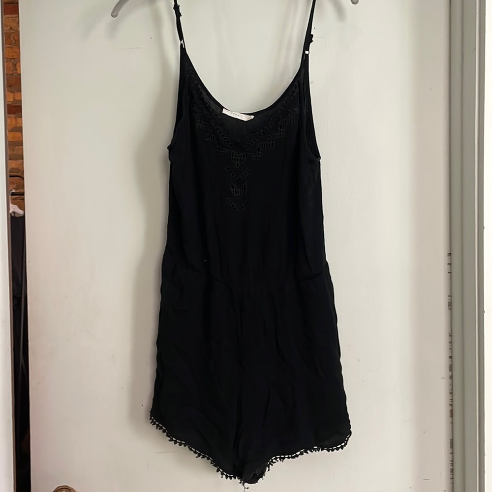 Black Lush romper size L